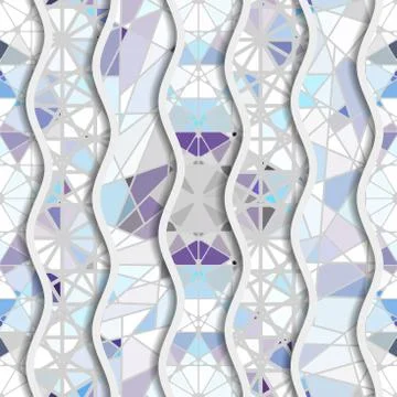 Geometric abstract pattern. Stock Illustration