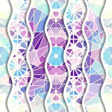 Geometric abstract pattern. イラスト素材