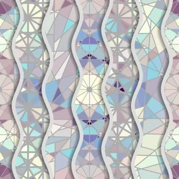 Geometric abstract pattern. Stockillustratie