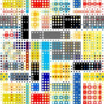 Geometric abstract pattern. 库存插图