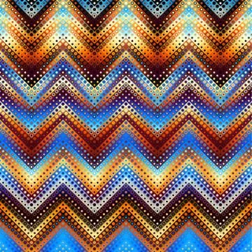 Geometric abstract pattern. Illustrazione stock