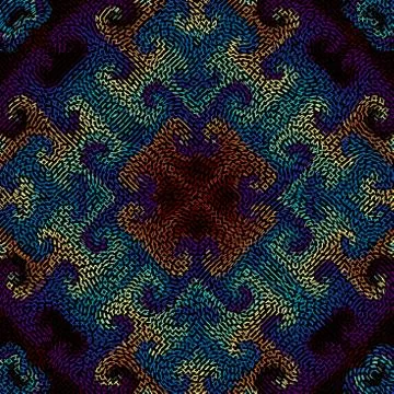 Geometric abstract pattern. Stock Illustration