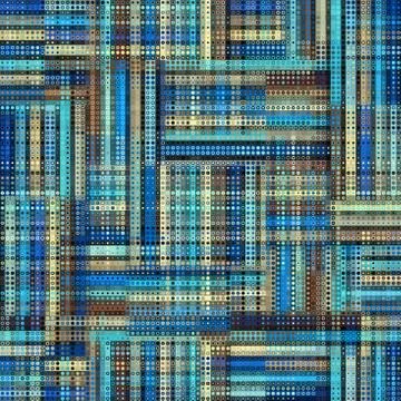Geometric abstract pattern. 库存插图