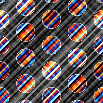 Geometric abstract pattern. Stock Illustration