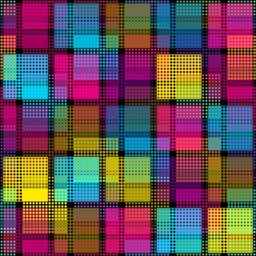 Geometric abstract pattern. Stock Illustration