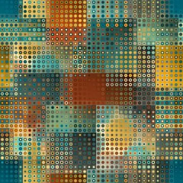 Geometric abstract pattern. 库存插图