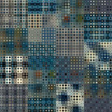 Geometric abstract pattern. 库存插图