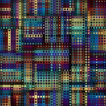 Geometric abstract pattern. Stock Illustration