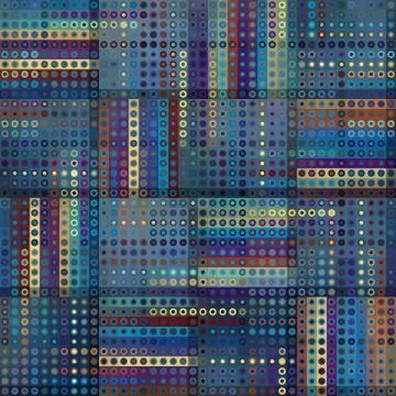 Geometric abstract pattern. Stock Illustration