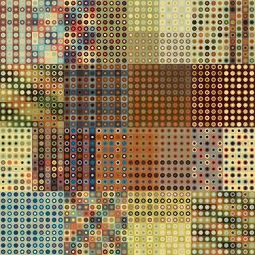 Geometric abstract pattern. 库存插图