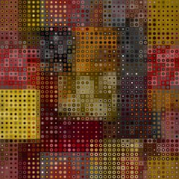 Geometric abstract pattern. Stock Illustration