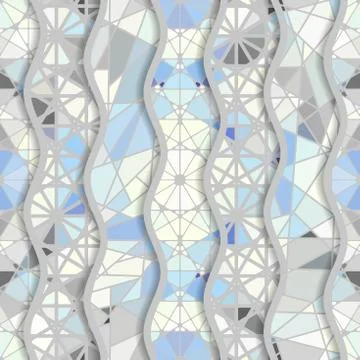 Geometric abstract pattern. Stock Illustration
