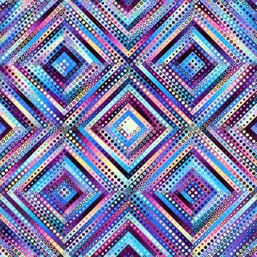 Geometric abstract pattern. Stock Illustration