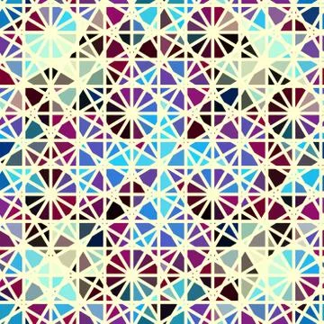 Geometric abstract pattern. Stock Illustration
