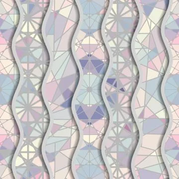 Geometric abstract pattern. Stock Illustration