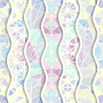 Geometric abstract pattern. Stock Illustration