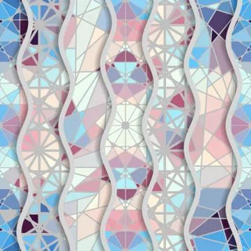 Geometric abstract pattern. イラスト素材