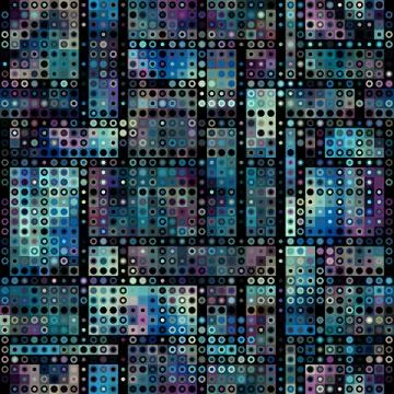 Geometric abstract pattern. Stock Illustration