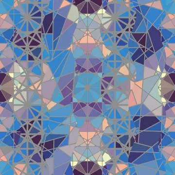 Geometric abstract pattern. Stock Illustration