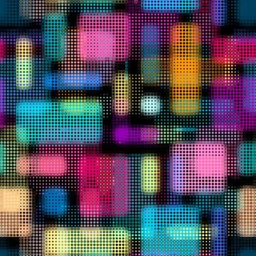 Geometric abstract pattern. Stock Illustration