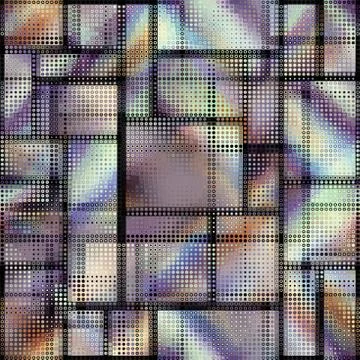 Geometric abstract pattern. Stock Illustration