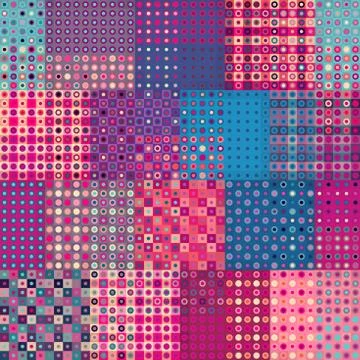 Geometric abstract pattern. Stockillustratie
