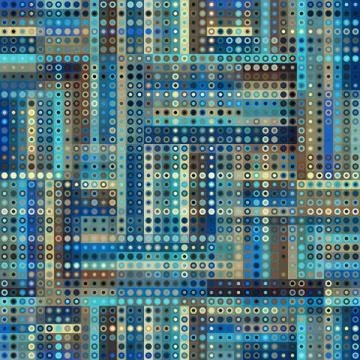 Geometric abstract pattern. Stock Illustration