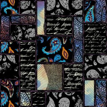 Geometric abstract pattern. Illustrazione stock