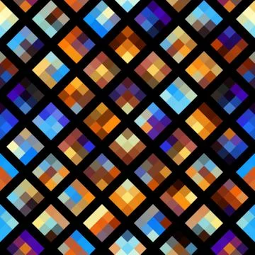 Geometric abstract pattern. Stockillustratie