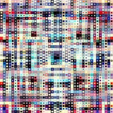 Geometric abstract pattern. Stock Illustration