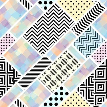 Geometric abstract pattern. Stock Illustration