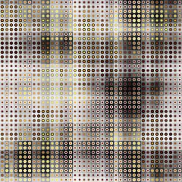 Geometric abstract pattern. Illustrazione stock