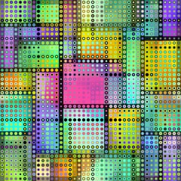 Geometric abstract pattern. Illustrazione stock