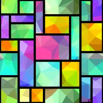 Geometric abstract pattern. 스톡 일러스트