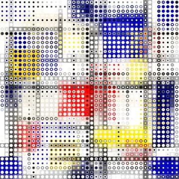 Geometric abstract pattern. Illustrazione stock