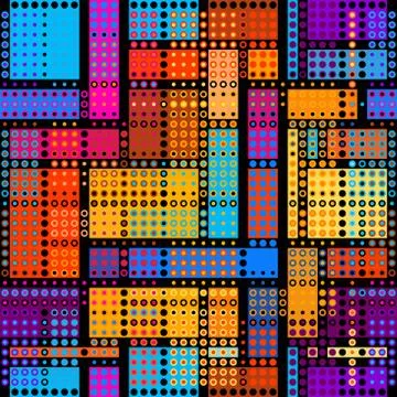 Geometric abstract pattern. Illustrazione stock