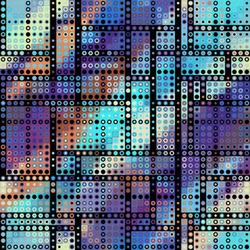 Geometric abstract pattern. Illustrazione stock