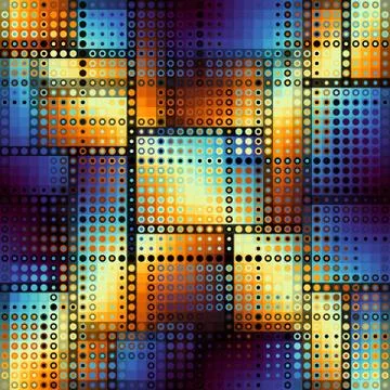 Geometric abstract pattern. Stock Illustration