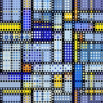 Geometric abstract pattern. Stock Illustration