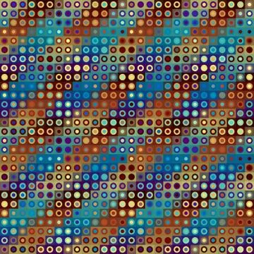 Geometric abstract pattern. Illustrazione stock