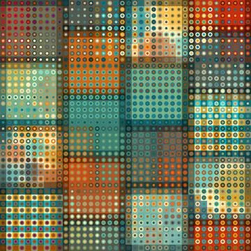 Geometric abstract pattern. Illustrazione stock