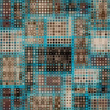 Geometric abstract pattern. Illustrazione stock