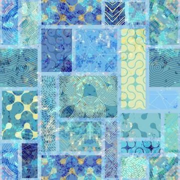 Geometric abstract pattern. Stock Illustration