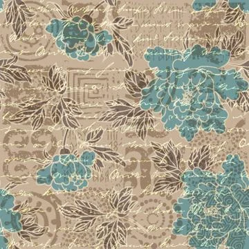 Geometric abstract pattern. Stock Illustration