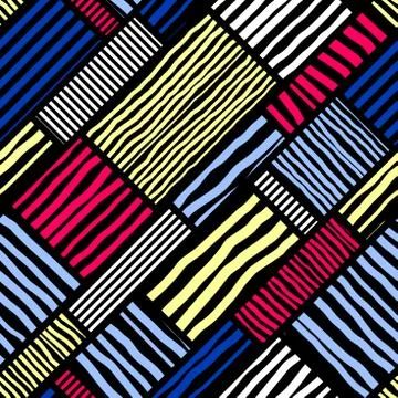 Geometric abstract pattern. 스톡 일러스트