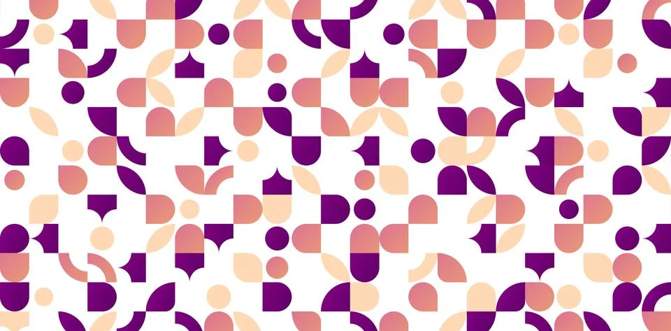 Geometric abstract pattern Stock Illustration