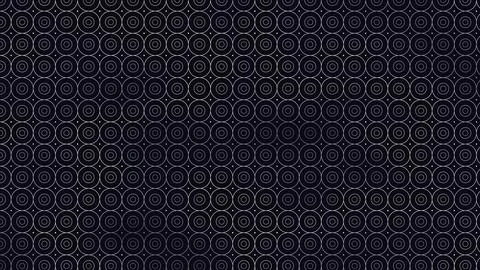 Geometric abstract pattern with interconnected circles and lines Stock Illustration