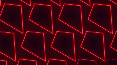 Geometric abstract pattern with intersecting red lines Stock Footage 323436473