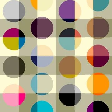 Geometric abstract pattern. Intersection style Stock Illustration