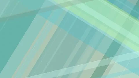 A geometric abstract pattern with layered teal and mint stripes creates a c.. Stock Illustration